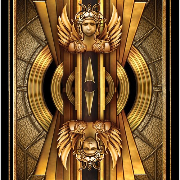 Tarot Decoratif Deck and Book Set, Smith-Waite Tarot, Tarot de Marseille - Picture 12 of 14